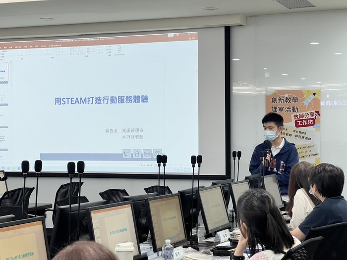 資管系黃同學分享修讀林冠妤老師課程的教學方式及學習成效